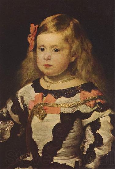 Diego Velazquez Portrat der Infantin Margareta Theresia Germany oil painting art